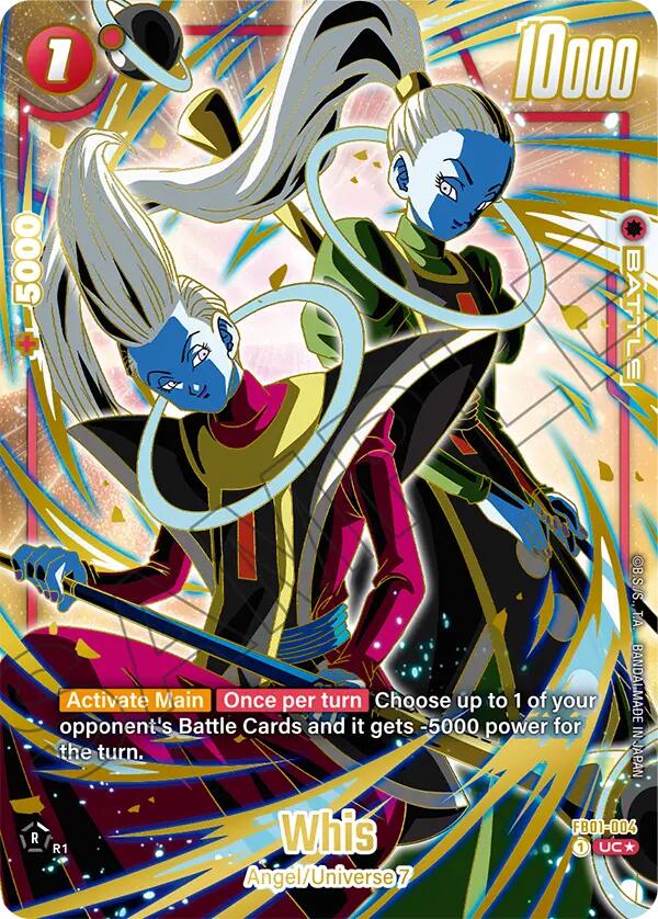 Whis (1st Anniversary Set) [Fusion World Promotion Cards] | Total Play