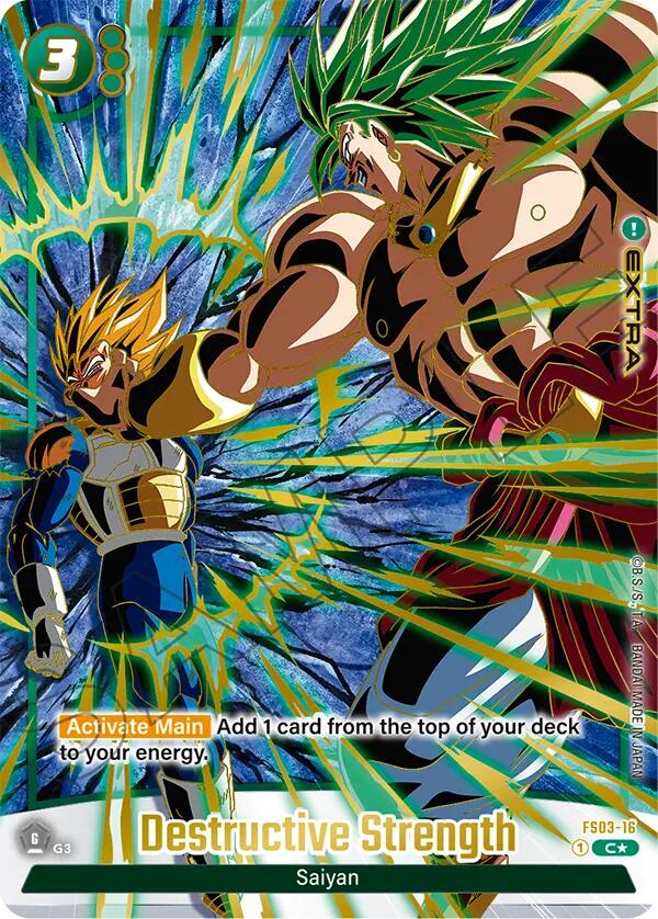 Destructive Strength (1st Anniversary Set) [Starter Deck: Broly] | Total Play