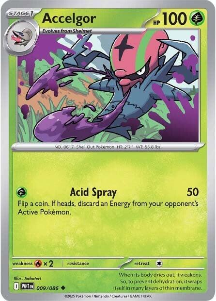 Accelgor (009/086) [Scarlet & Violet: White Flare] | Total Play
