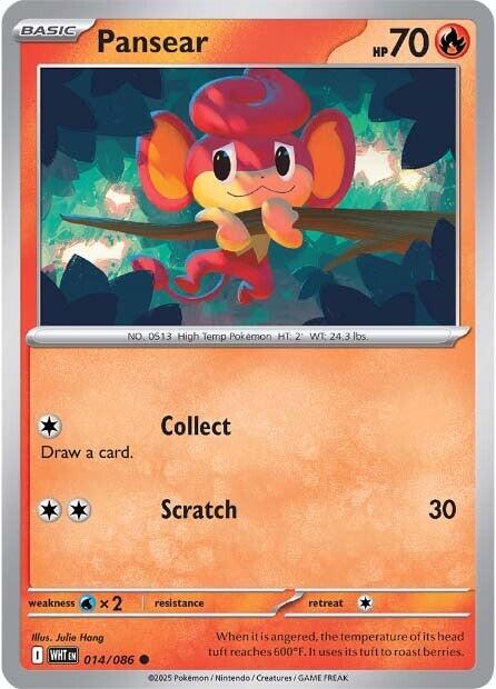 Pansear (014/086) [Scarlet & Violet: White Flare] | Total Play