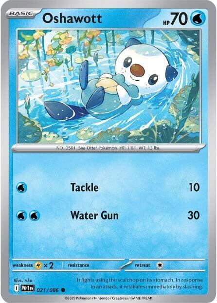 Oshawott (021/086) [Scarlet & Violet: White Flare] | Total Play