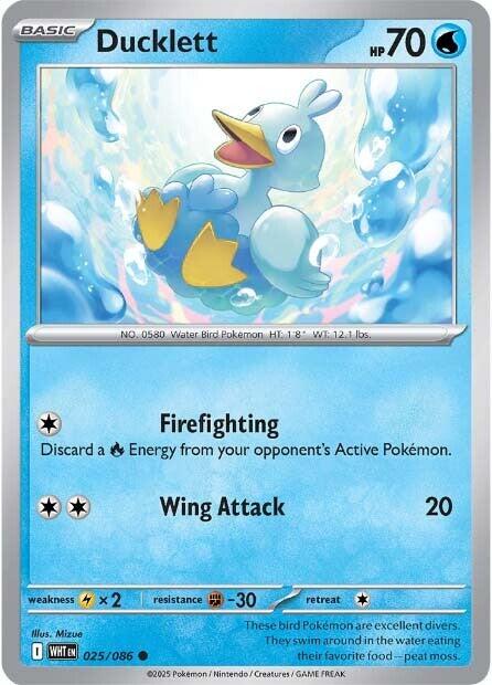 Ducklett (025/086) [Scarlet & Violet: White Flare] | Total Play