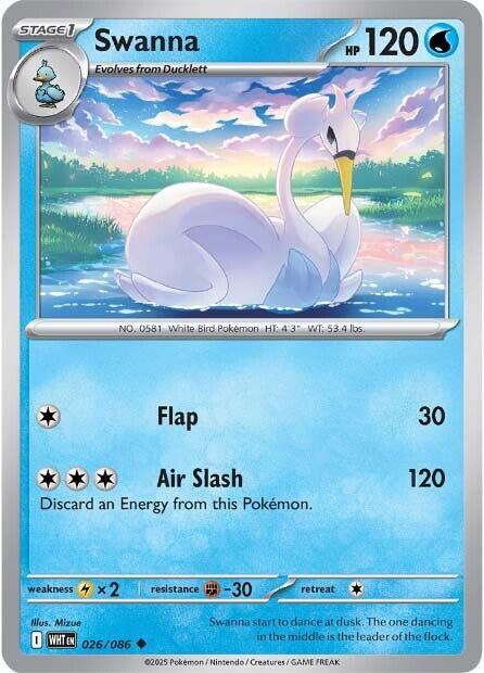 Swanna (026/086) [Scarlet & Violet: White Flare] | Total Play