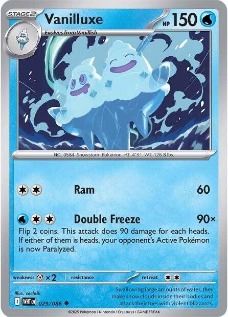 Vanilluxe (029/086) [Scarlet & Violet: White Flare] | Total Play