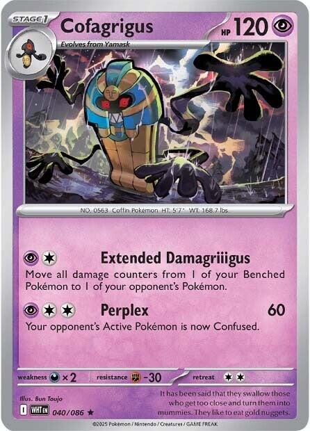 Cofagrigus (040/086) [Scarlet & Violet: White Flare] | Total Play