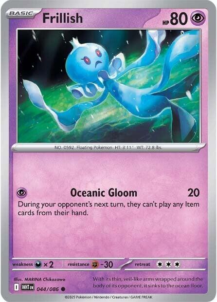 Frillish (044/086) [Scarlet & Violet: White Flare] | Total Play