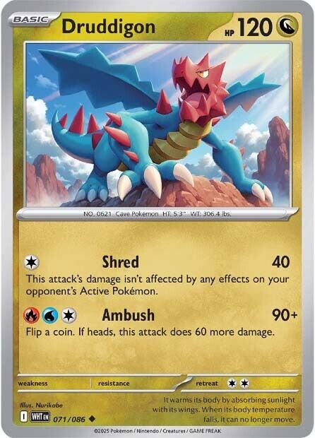 Druddigon (071/086) [Scarlet & Violet: White Flare] | Total Play
