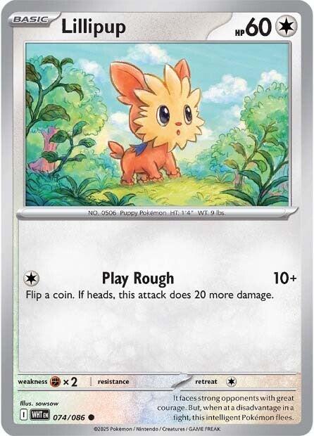 Lillipup (074/086) [Scarlet & Violet: White Flare] | Total Play