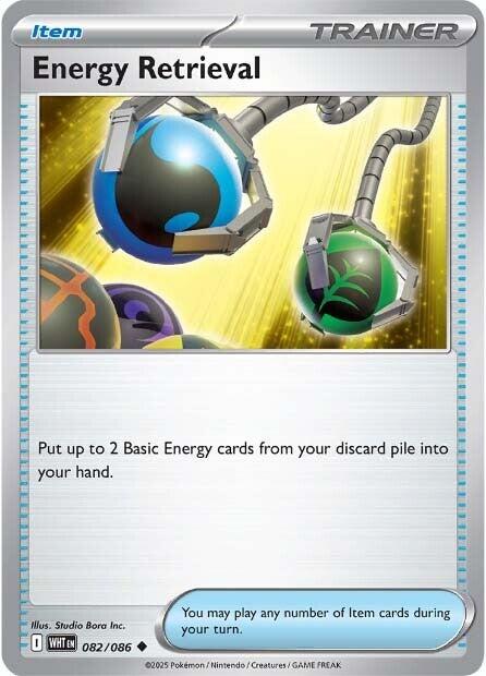 Energy Retrieval (082/086) [Scarlet & Violet: White Flare] | Total Play