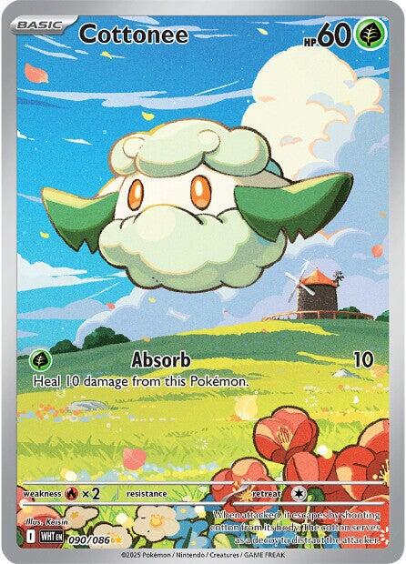 Cottonee (090/086) [Scarlet & Violet: White Flare] | Total Play