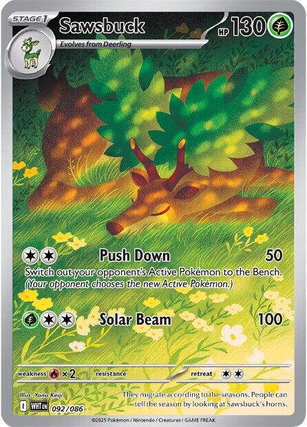Sawsbuck (092/086) [Scarlet & Violet: White Flare] | Total Play