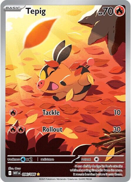 Tepig (096/086) [Scarlet & Violet: White Flare] | Total Play