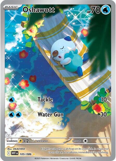 Oshawott (105/086) [Scarlet & Violet: White Flare] | Total Play