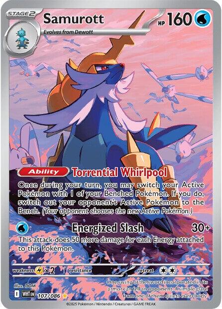 Samurott (107/086) [Scarlet & Violet: White Flare] | Total Play
