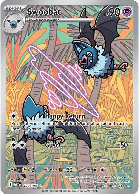 Swoobat (120/086) [Scarlet & Violet: White Flare] | Total Play