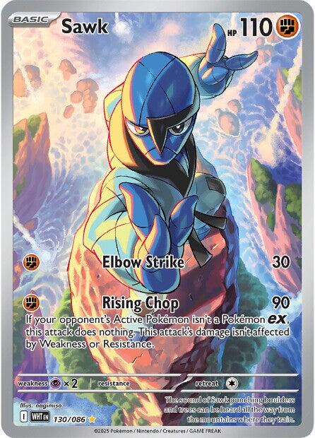 Sawk (130/086) [Scarlet & Violet: White Flare] | Total Play