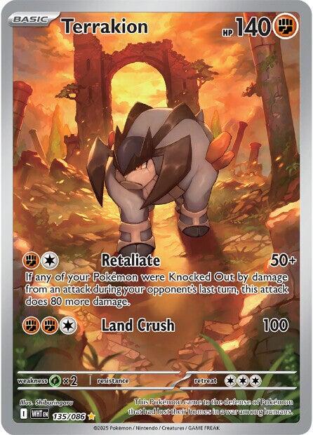Terrakion (135/086) [Scarlet & Violet: White Flare] | Total Play