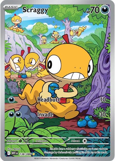 Scraggy (138/086) [Scarlet & Violet: White Flare] | Total Play