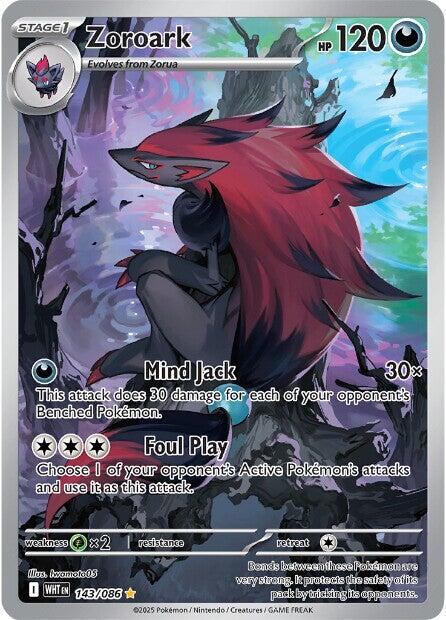 Zoroark (143/086) [Scarlet & Violet: White Flare] | Total Play