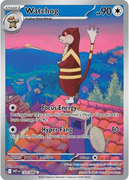 Watchog (153/086) [Scarlet & Violet: White Flare] | Total Play