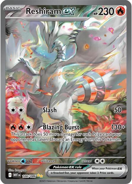 Reshiram ex (166/086) [Scarlet & Violet: White Flare] | Total Play