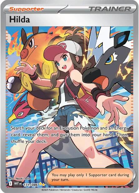 Hilda (171/086) [Scarlet & Violet: White Flare] | Total Play
