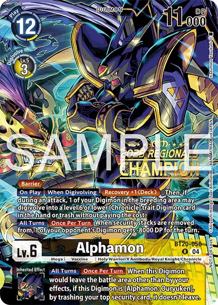 Alphamon [BT20-056] (Regionals 25-26 Season 2 Champion) [Release Special Booster Ver.2.0] | Total Play