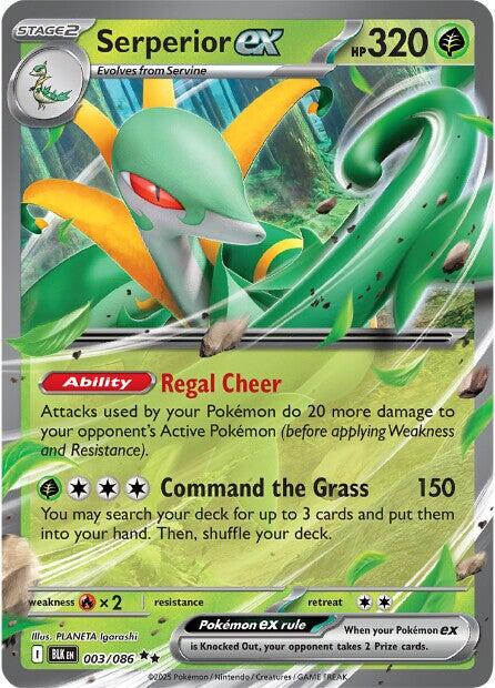 Serperior ex (003/086) [Scarlet & Violet: Black Bolt] | Total Play