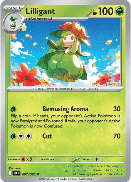Lilligant (007/086) [Scarlet & Violet: Black Bolt] | Total Play