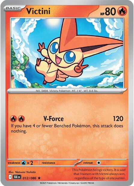 Victini (012/086) [Scarlet & Violet: Black Bolt] | Total Play