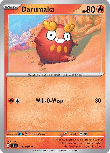 Darumaka (013/086) [Scarlet & Violet: Black Bolt] | Total Play