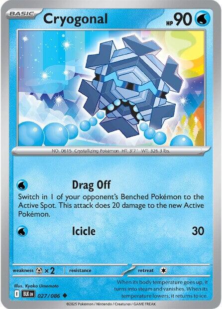 Cryogonal (027/086) [Scarlet & Violet: Black Bolt] | Total Play