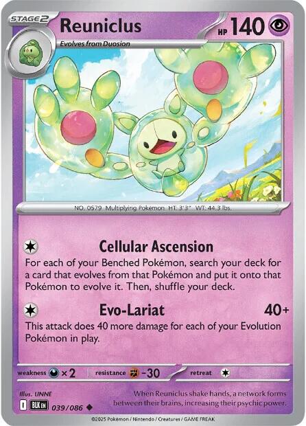 Reuniclus (039/086) [Scarlet & Violet: Black Bolt] | Total Play
