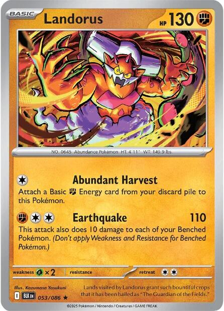 Landorus (053/086) [Scarlet & Violet: Black Bolt] | Total Play