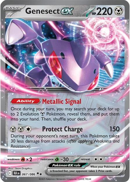 Genesect ex (067/086) [Scarlet & Violet: Black Bolt] | Total Play