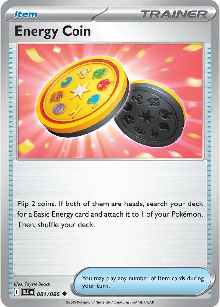 Energy Coin (081/086) [Scarlet & Violet: Black Bolt] | Total Play