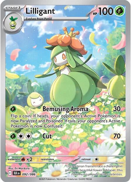Lilligant (092/086) [Scarlet & Violet: Black Bolt] | Total Play