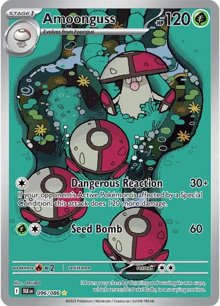 Amoonguss (096/086) [Scarlet & Violet: Black Bolt] | Total Play