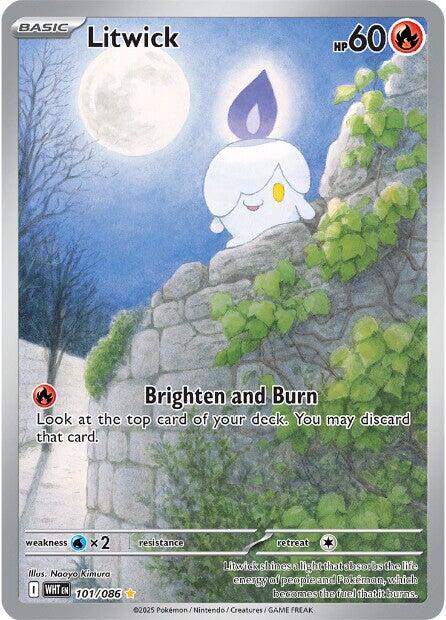 Litwick (101/086) [Scarlet & Violet: White Flare] | Total Play