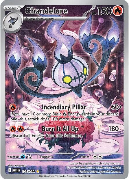 Chandelure (103/086) [Scarlet & Violet: White Flare] | Total Play
