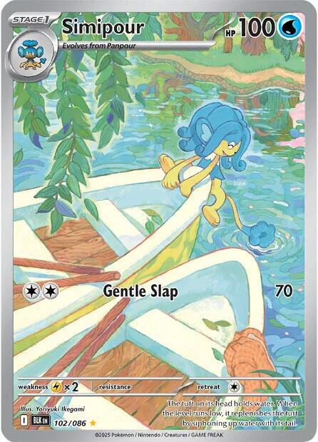 Simipour (102/086) [Scarlet & Violet: Black Bolt] | Total Play