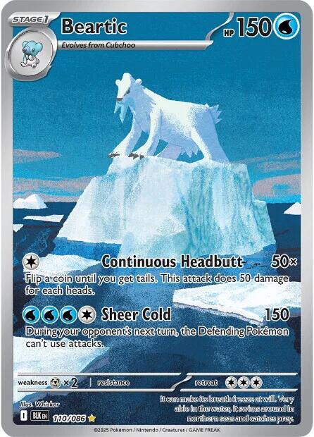 Beartic (110/086) [Scarlet & Violet: Black Bolt] | Total Play