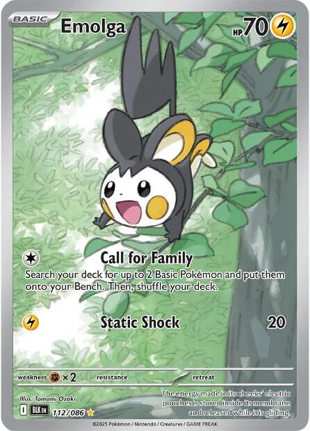 Emolga (112/086) [Scarlet & Violet: Black Bolt] | Total Play