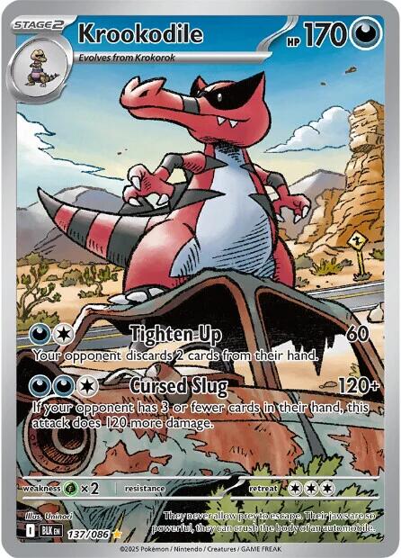 Krookodile (137/086) [Scarlet & Violet: Black Bolt] | Total Play
