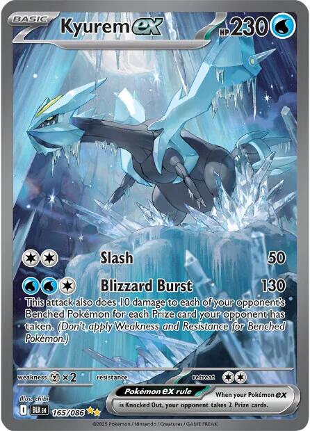 Kyurem ex (165/086) [Scarlet & Violet: Black Bolt] | Total Play