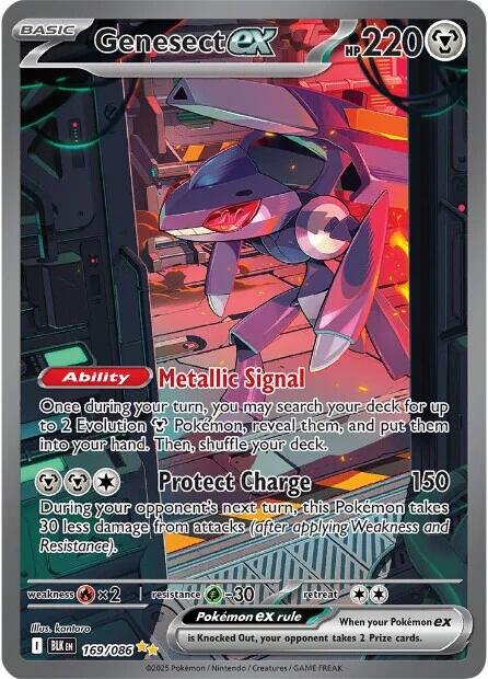 Genesect ex (169/086) [Scarlet & Violet: Black Bolt] | Total Play