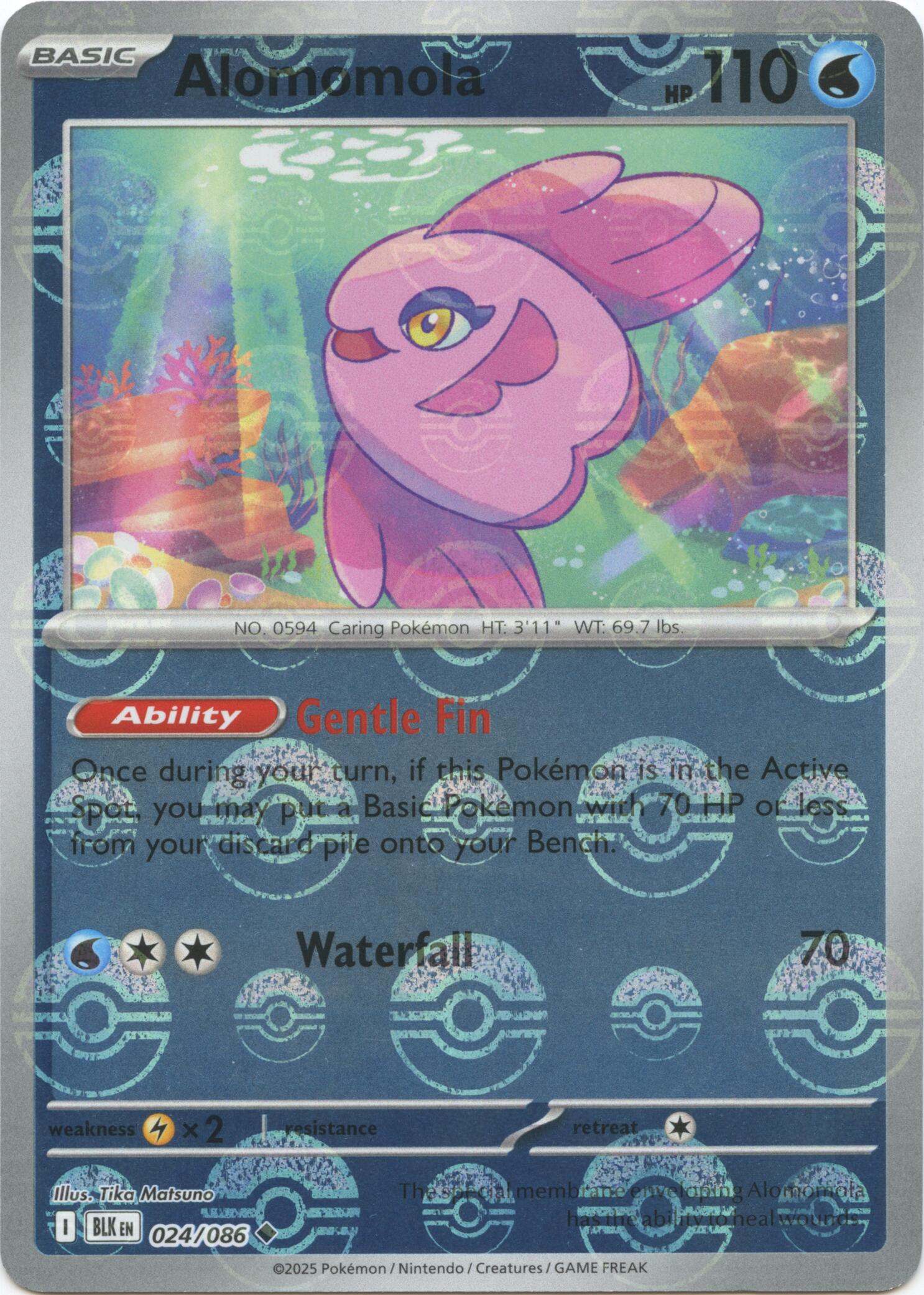 Alomomola (024/086) (Poke Ball Pattern) [Scarlet & Violet: Black Bolt] | Total Play