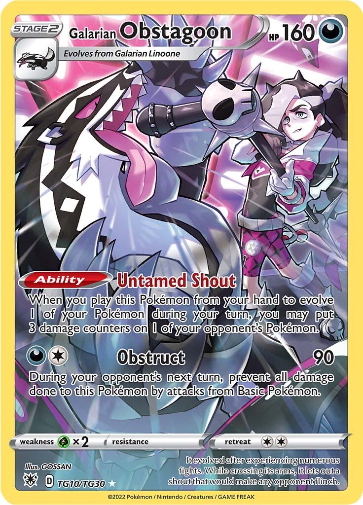 Galarian Obstagoon (TG10/TG30) [Sword & Shield: Astral Radiance] | Total Play