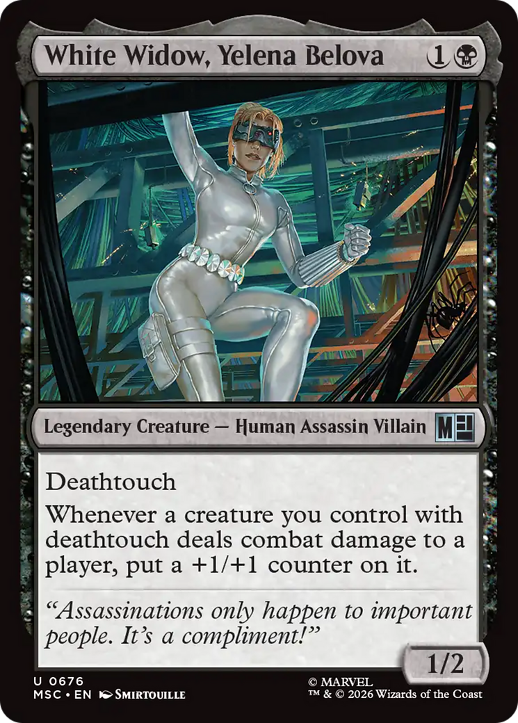 White Widow, Yelena Belova [Marvel Super Heroes Commander] | Total Play