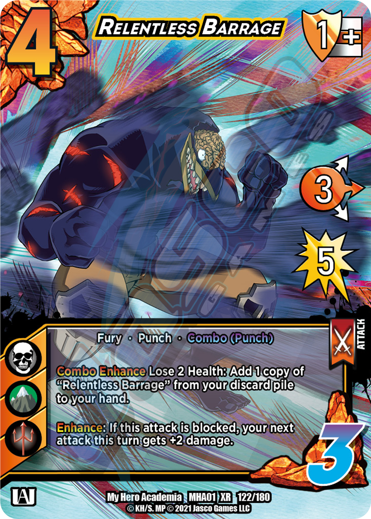 Relentless Barrage [Series 1 XR Unlimited] | Total Play
